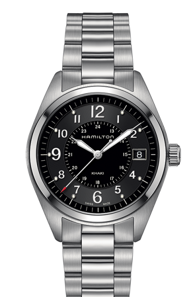 orologio hamilton khaki field quartz h68551933