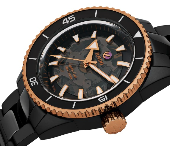 rado - captain cook high-tech ceramic