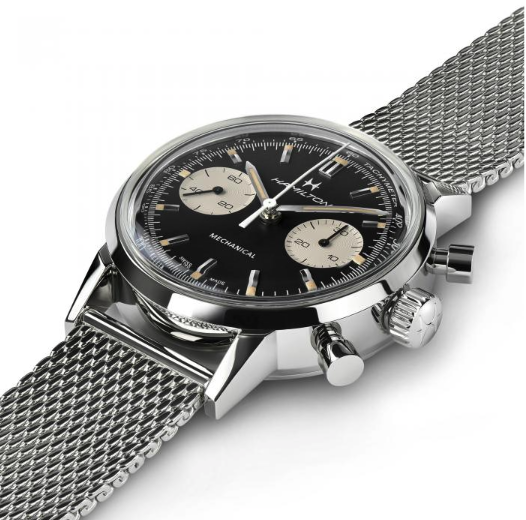 hamilton - american classic intra-matic chronograph h