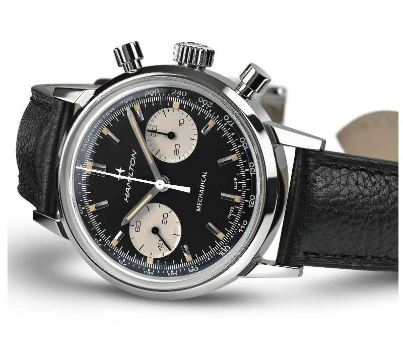 hamilton - american classic intra-matic chronograph h