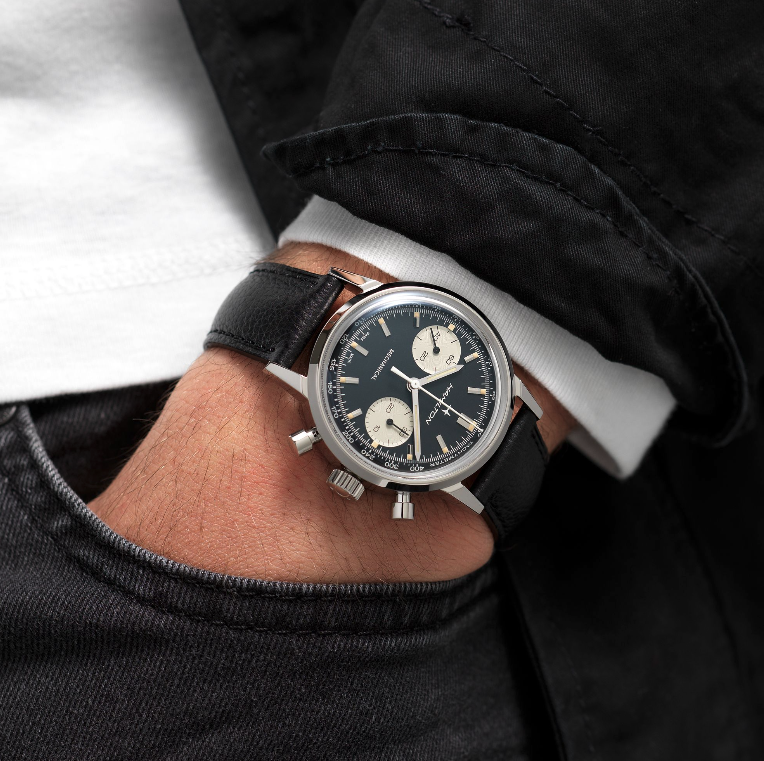 hamilton - american classic intra-matic chronograph h