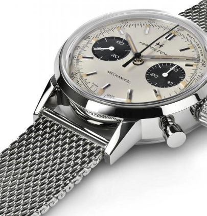 hamilton - american classic intra-matic chronograph h