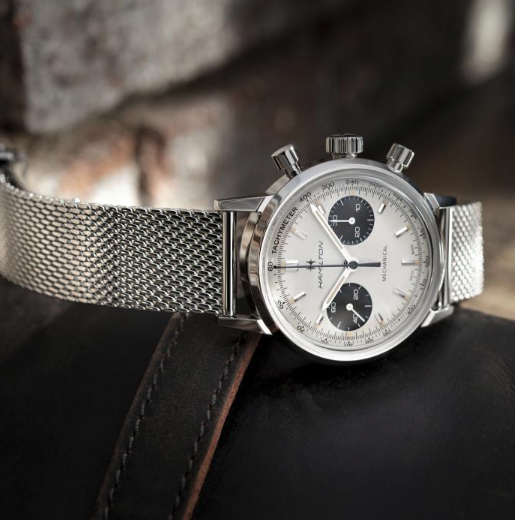 hamilton - american classic intra-matic chronograph h