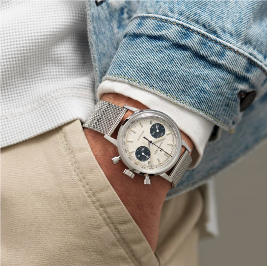 hamilton - american classic intra-matic chronograph h