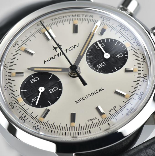 hamilton - american classic intra-matic chronograph h