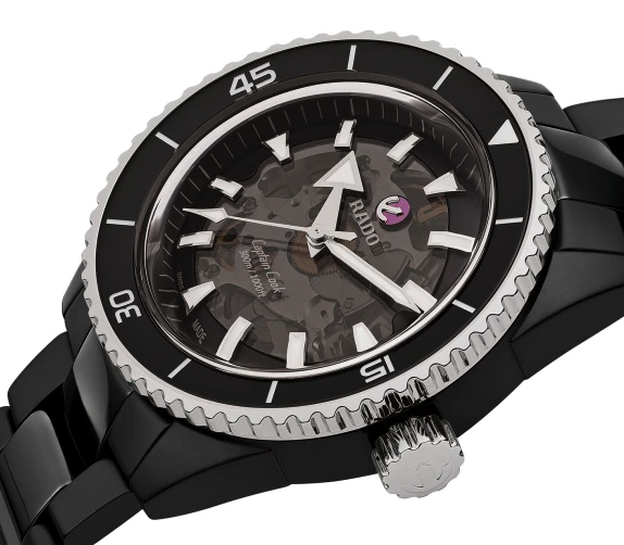 rado - captain cook high-tech ceramic