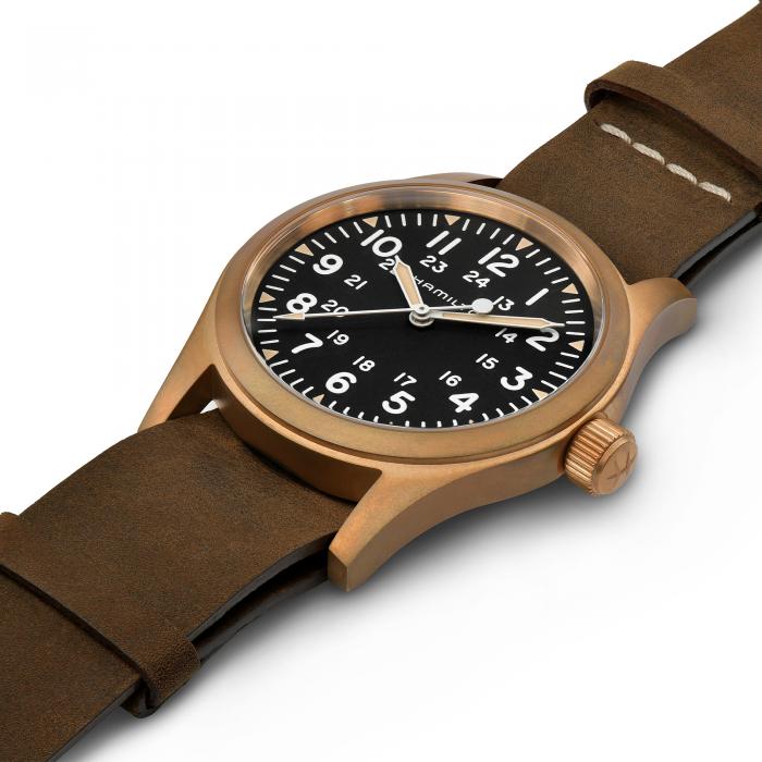 hamilton - khaki field mechanical bronze