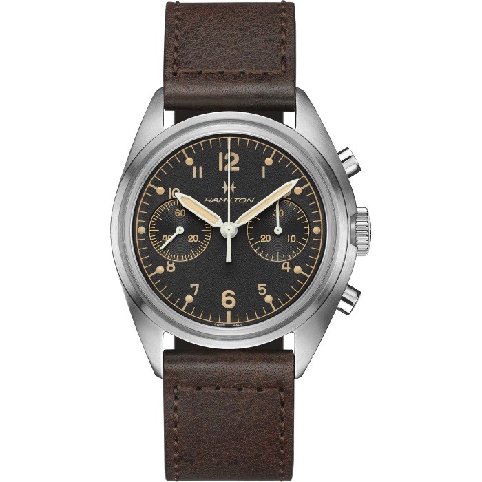 hamilton - khaki aviation pioneer mechanical chrono