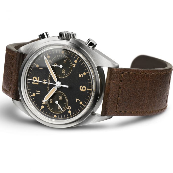 hamilton - khaki aviation pioneer mechanical chrono