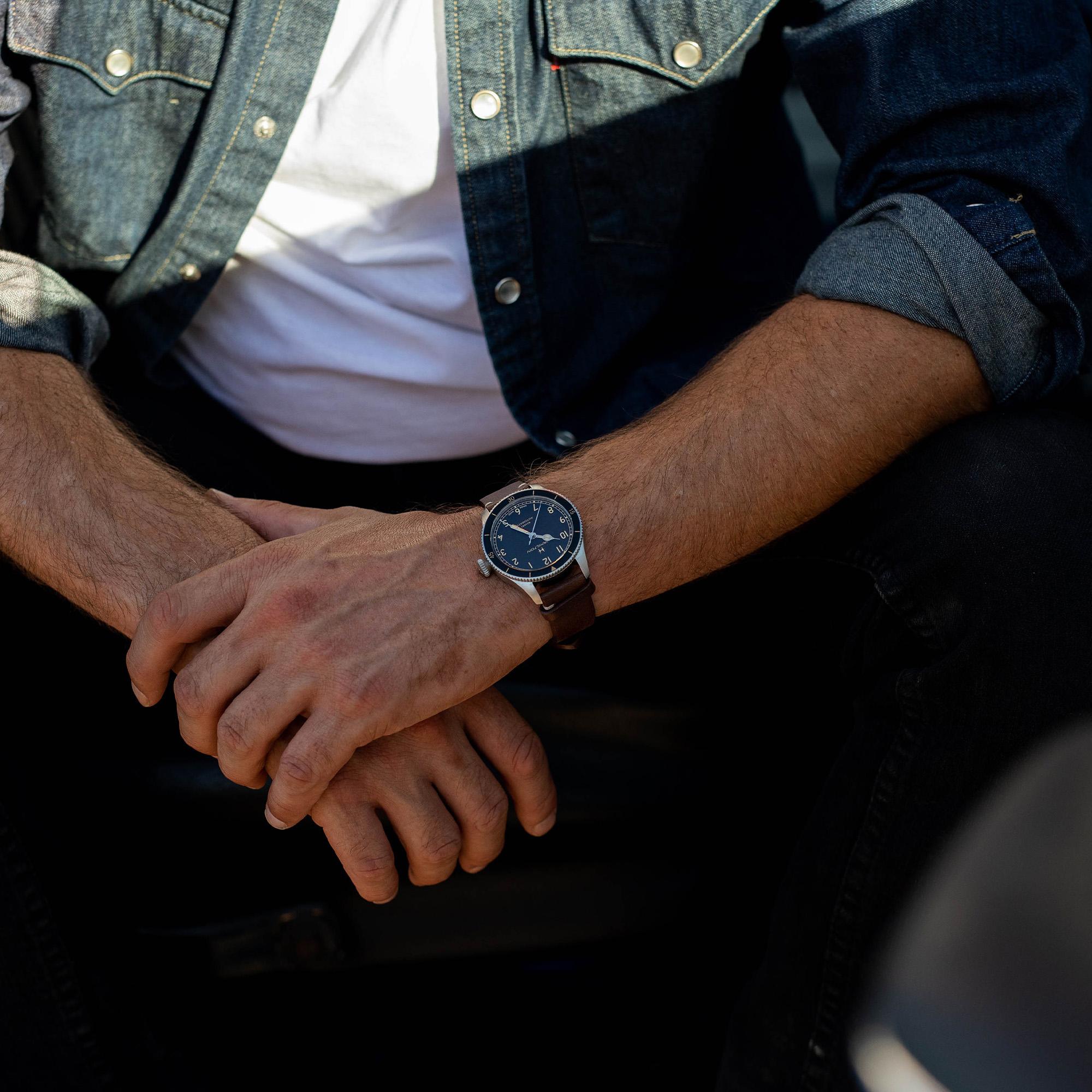 hamilton - khaki aviation pilot pioneer