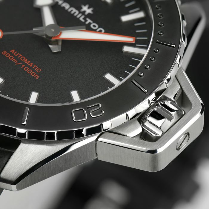 hamilton - khaki navy frogman auto