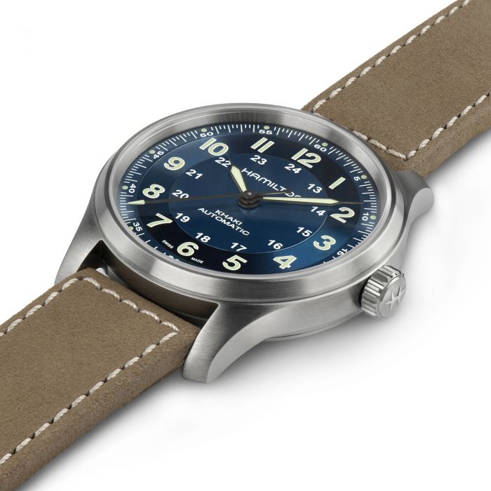 hamilton - khaki field titanium auto
