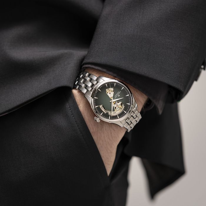 hamilton - jazzmaster open heart auto