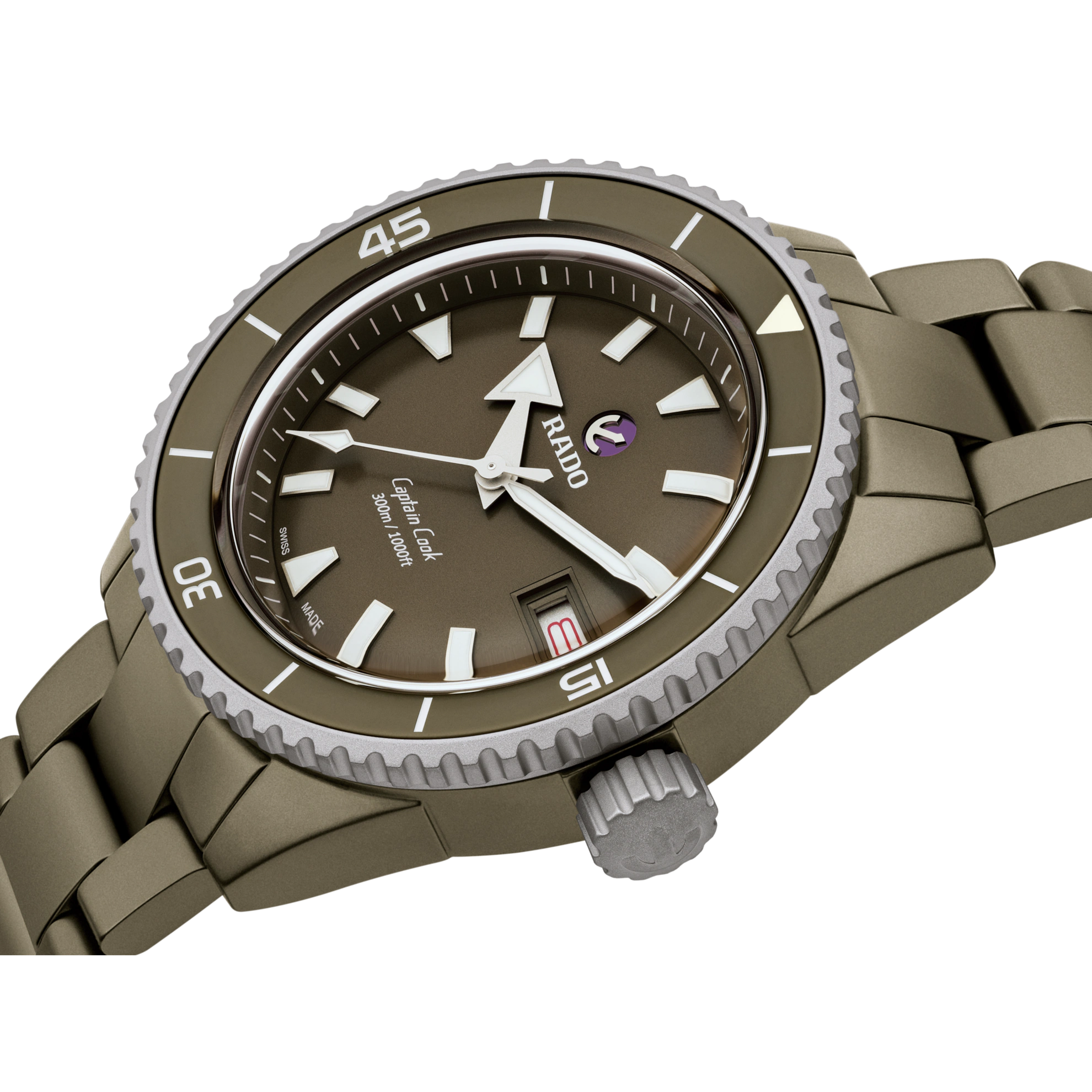 rado - captain cook high-tech ceramic diver