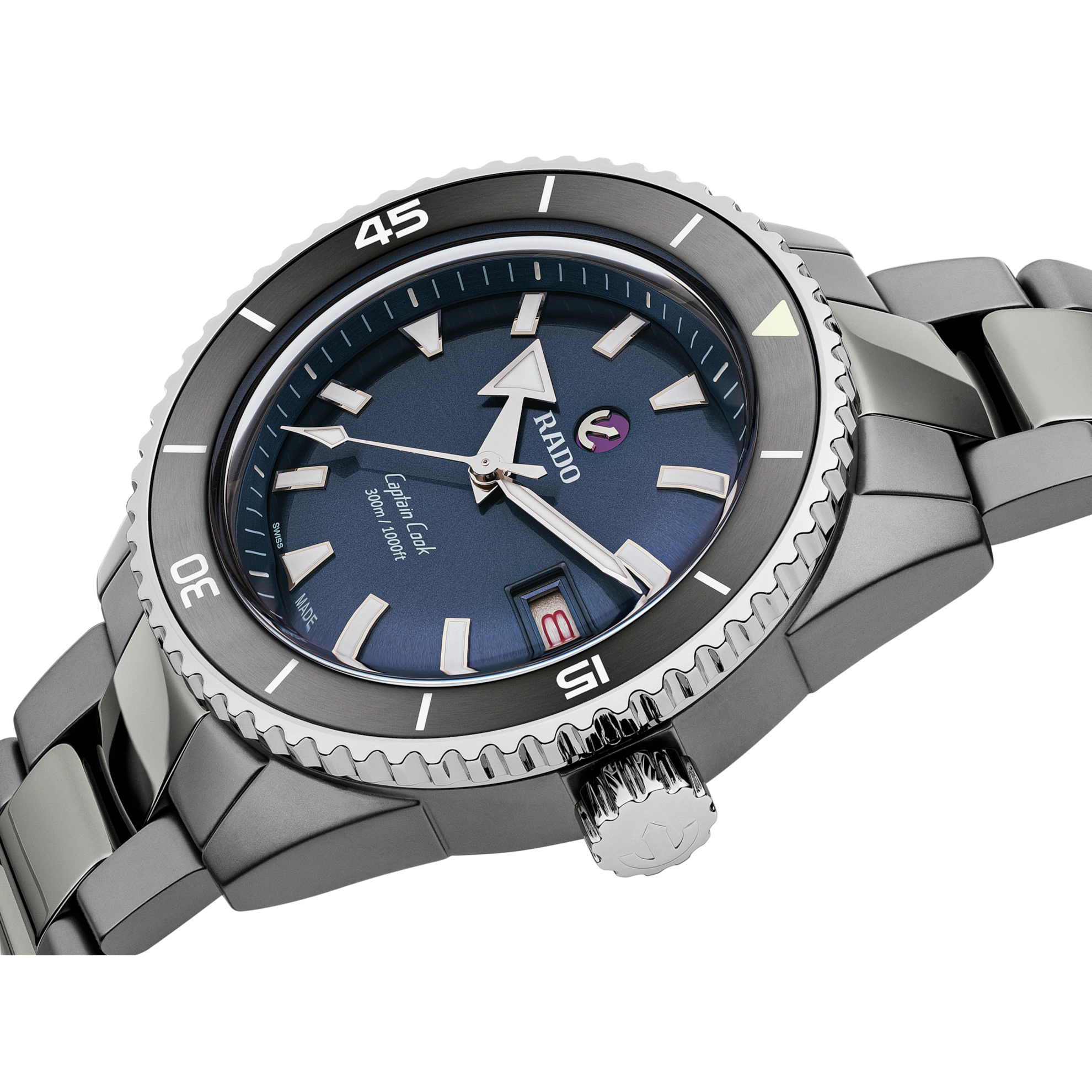 rado - captain cook high-tech ceramic diver
