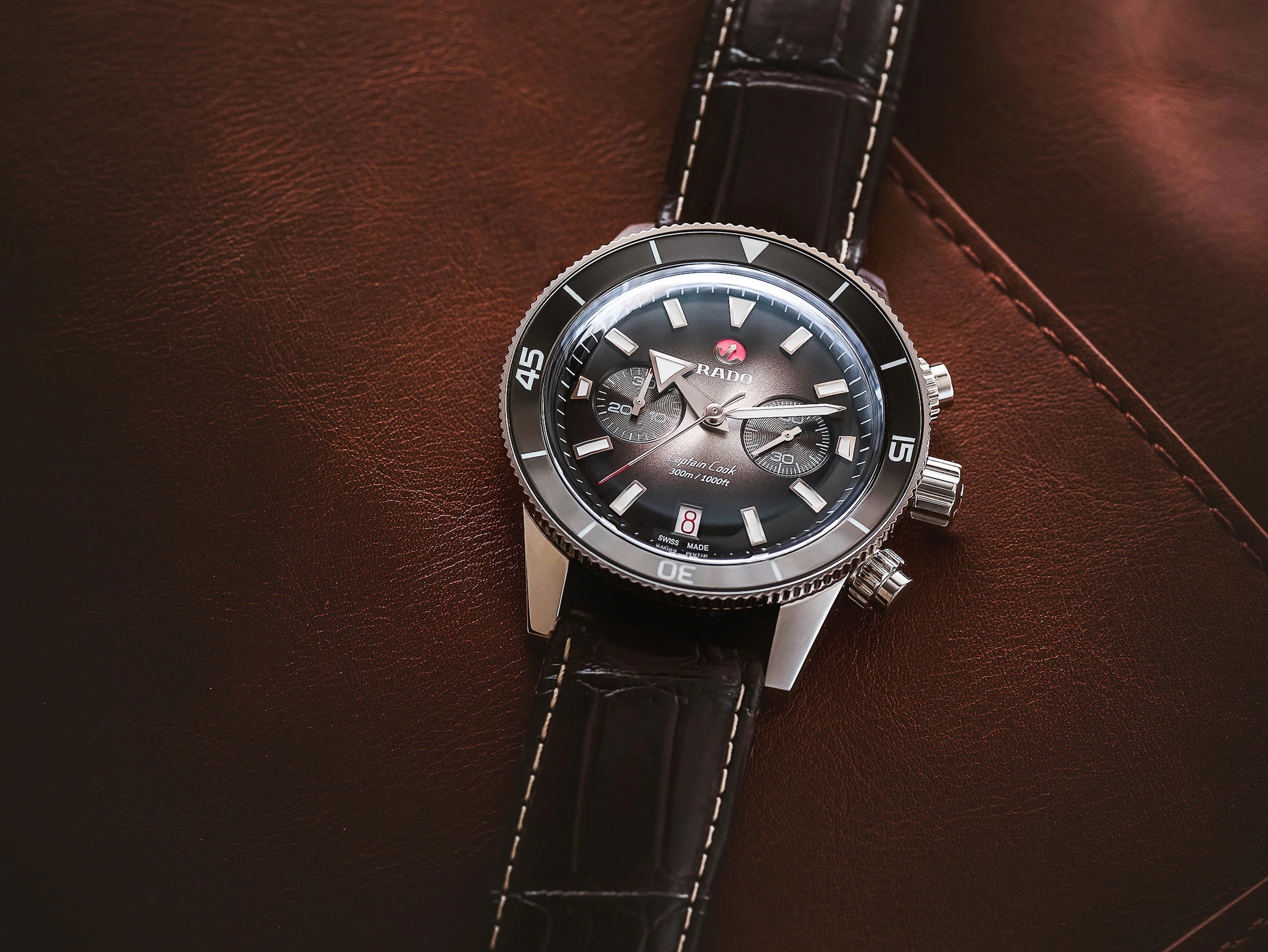 rado - captain cook automatic chronograph