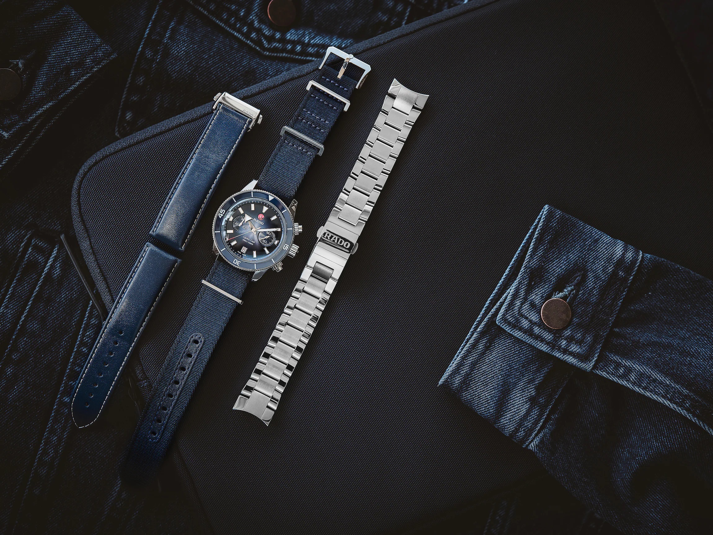 rado - captain cook automatic chronograph