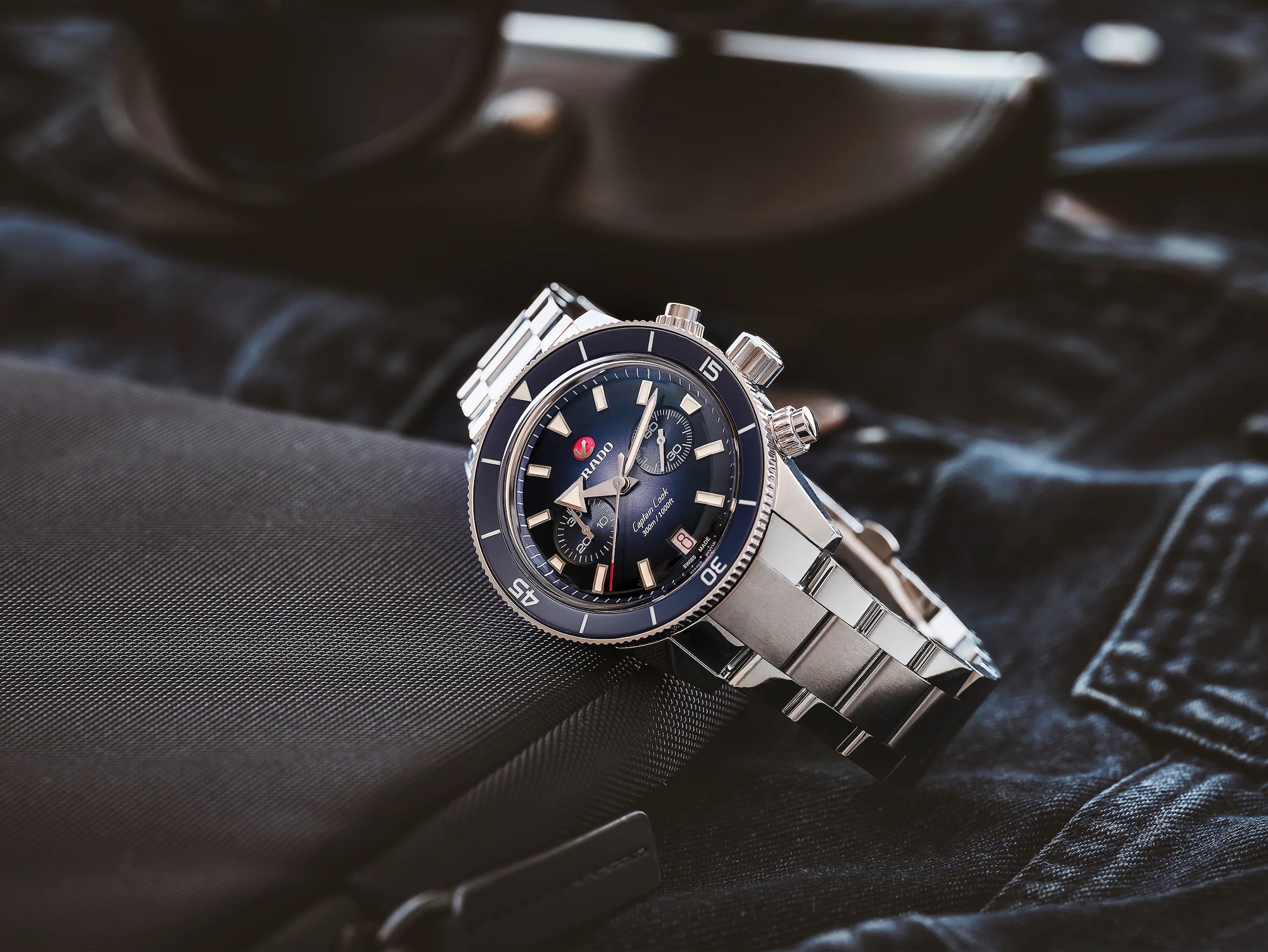 rado - captain cook automatic chronograph