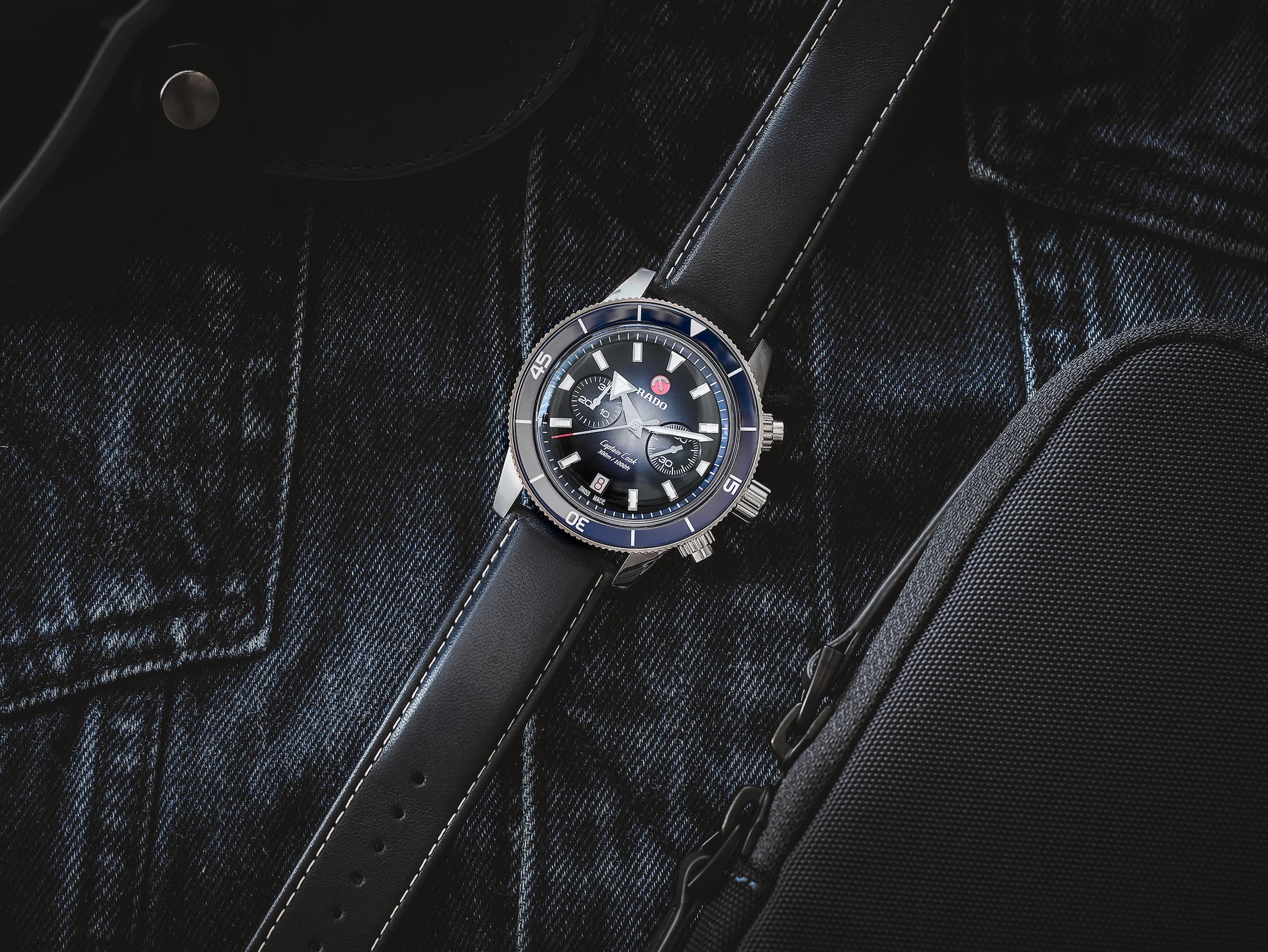 rado - captain cook automatic chronograph