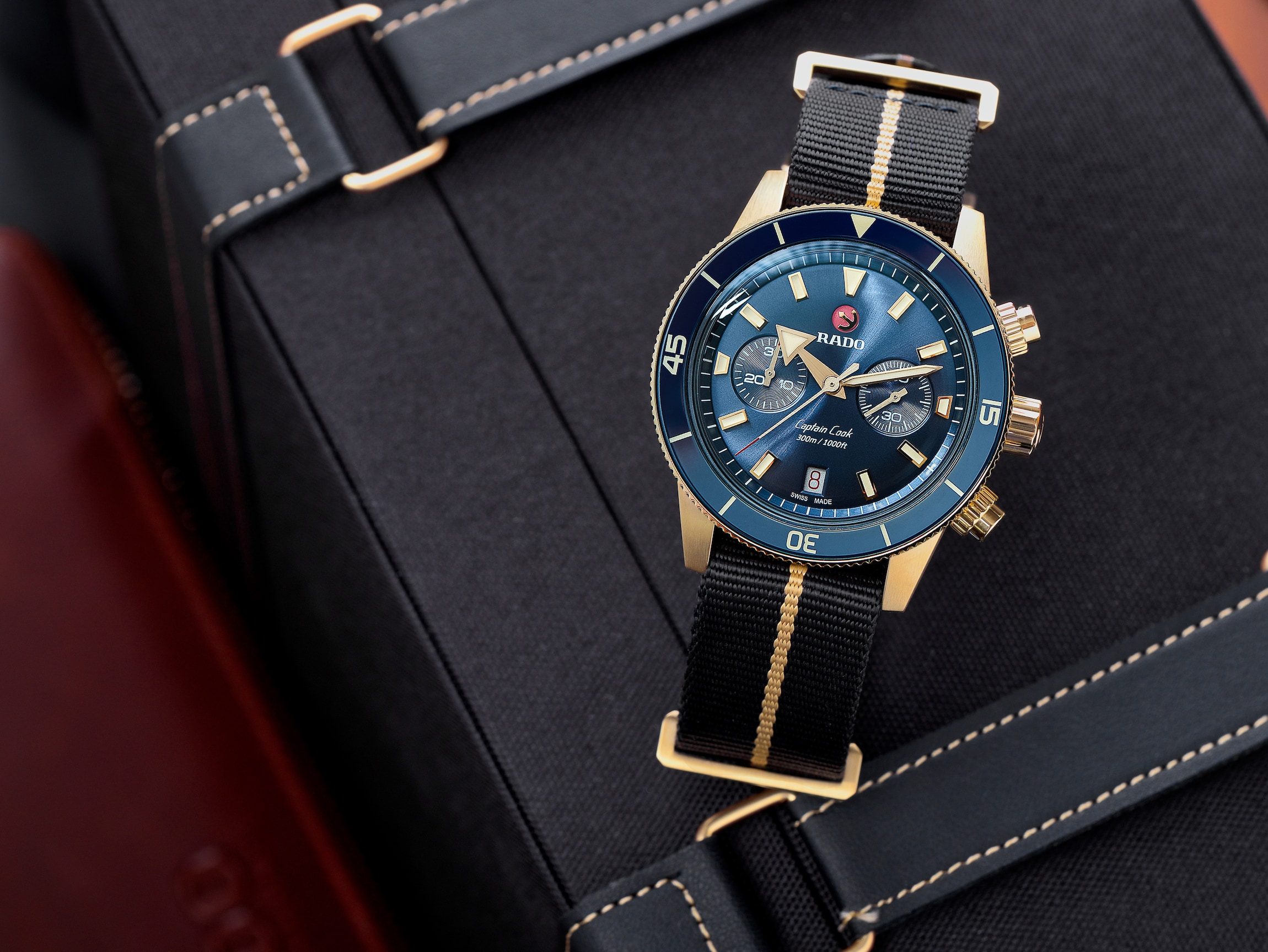 rado - captain cook automatic chronograph
