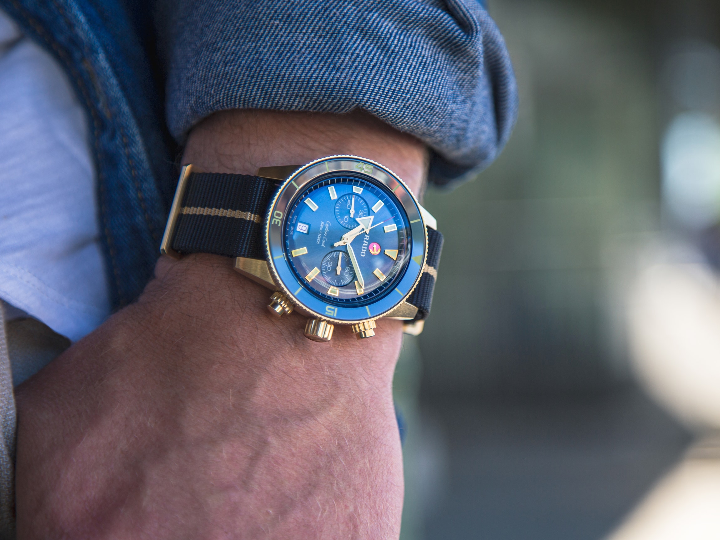 rado - captain cook automatic chronograph