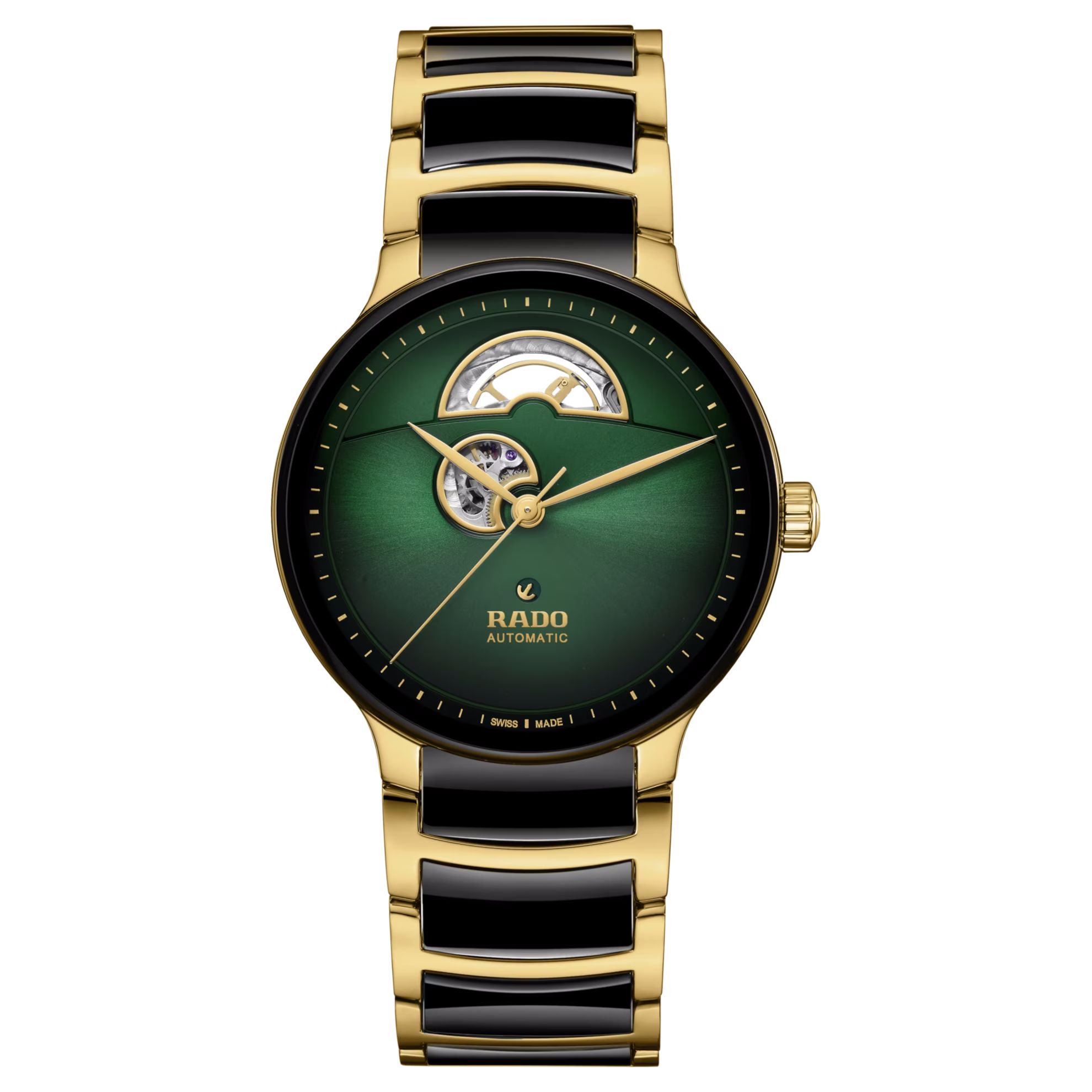 rado centrix automatic open heart