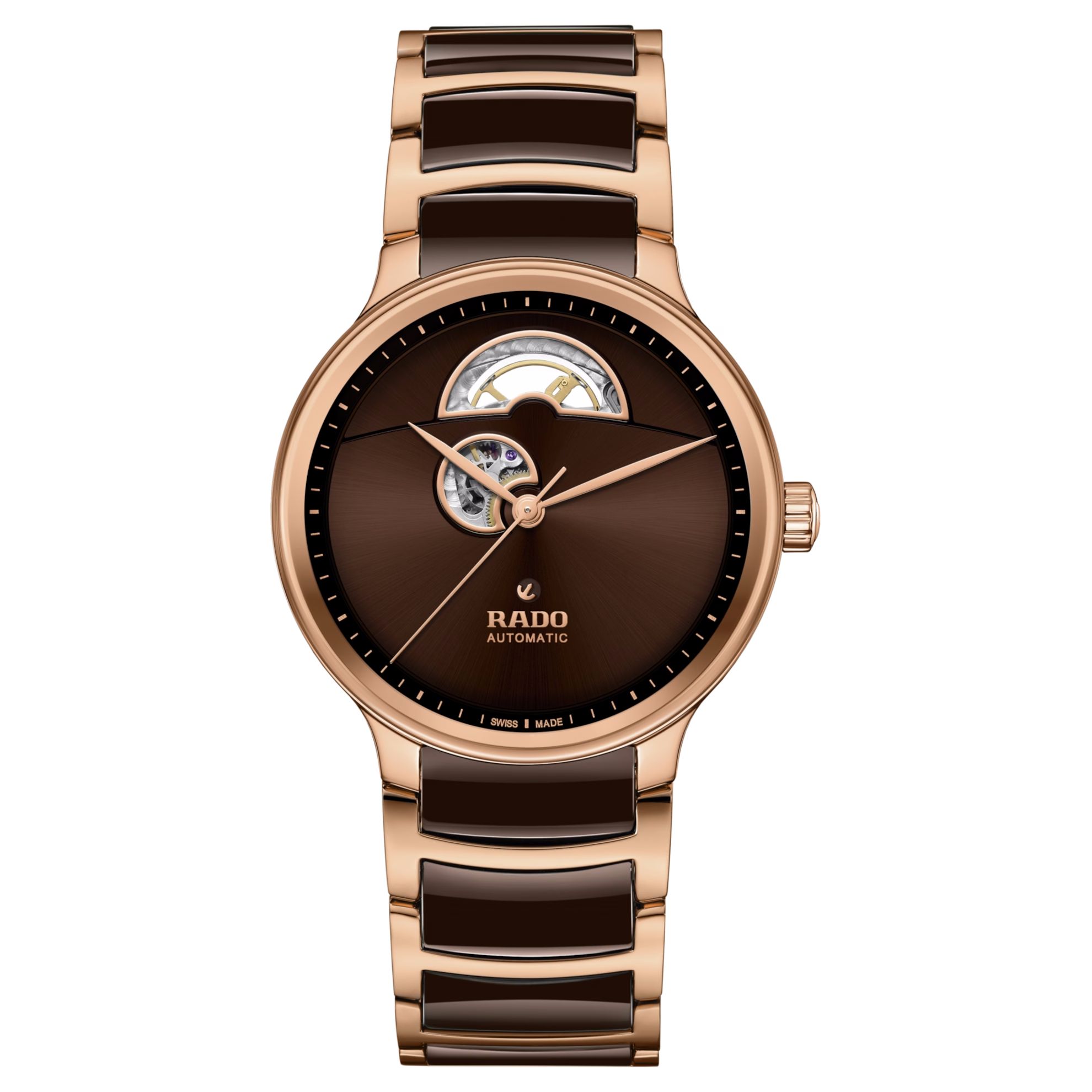 rado centrix automatic open heart