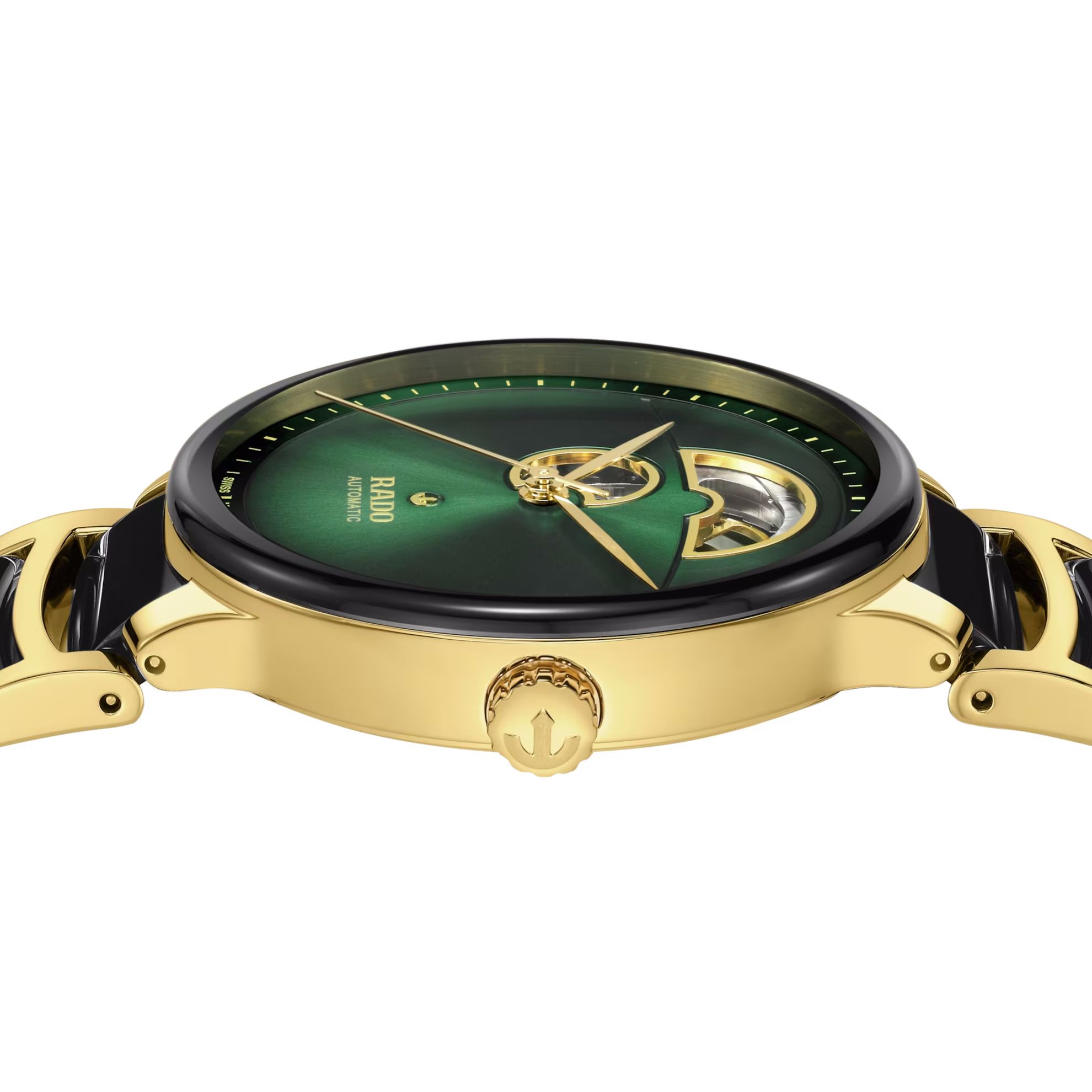rado centrix automatic open heart