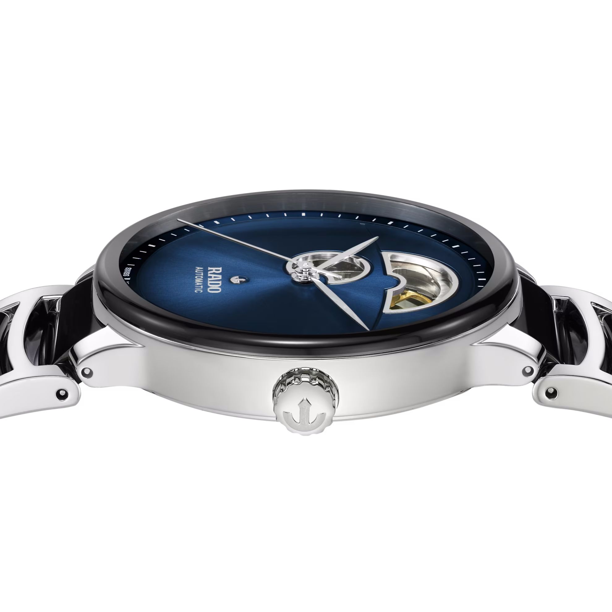 rado centrix automatic open heart