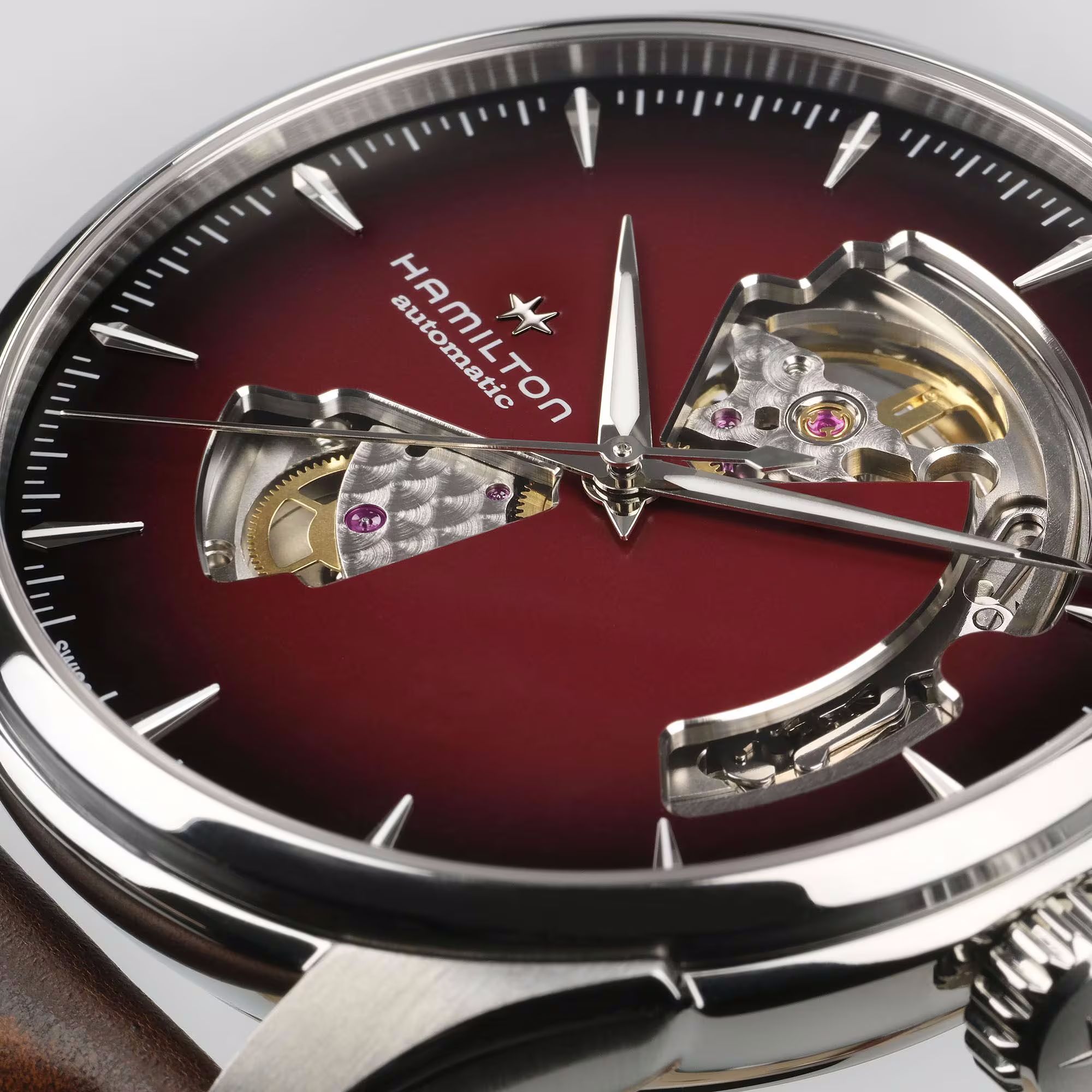hamilton jazzmaster open heart auto