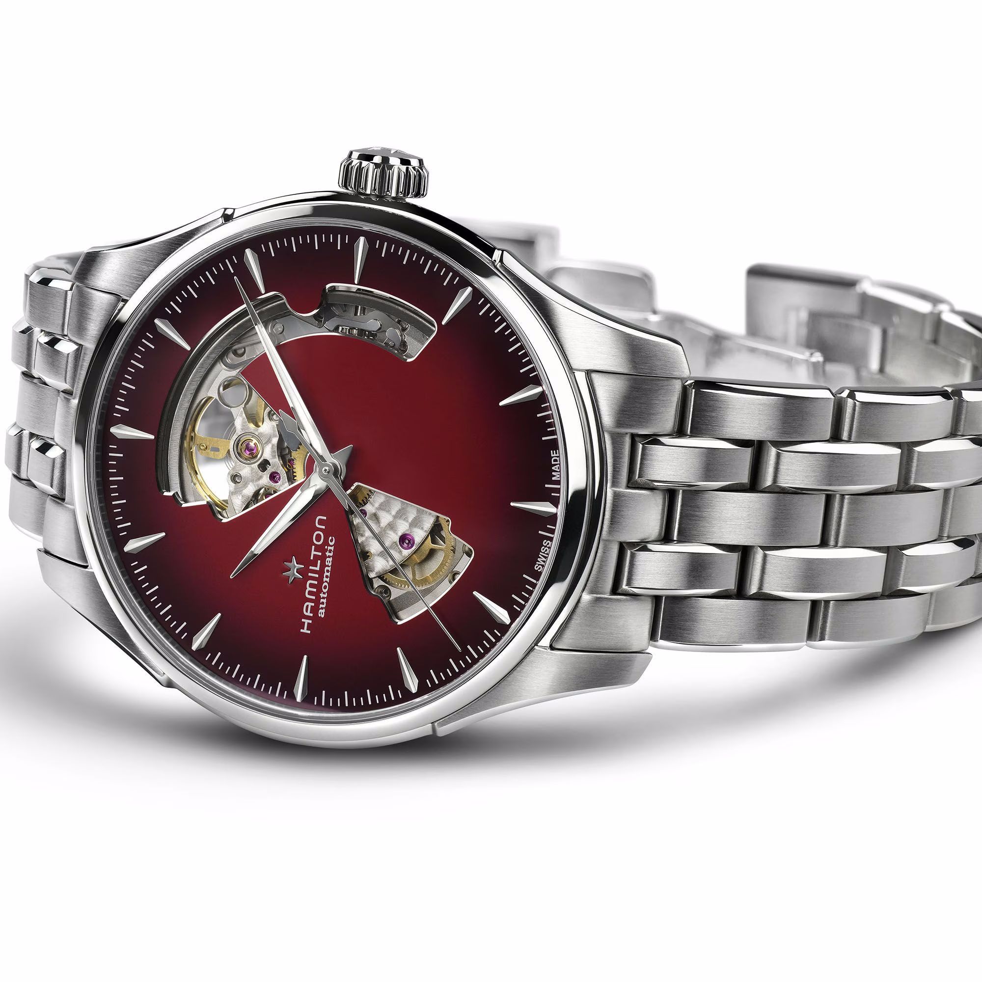 hamilton jazzmaster open heart auto