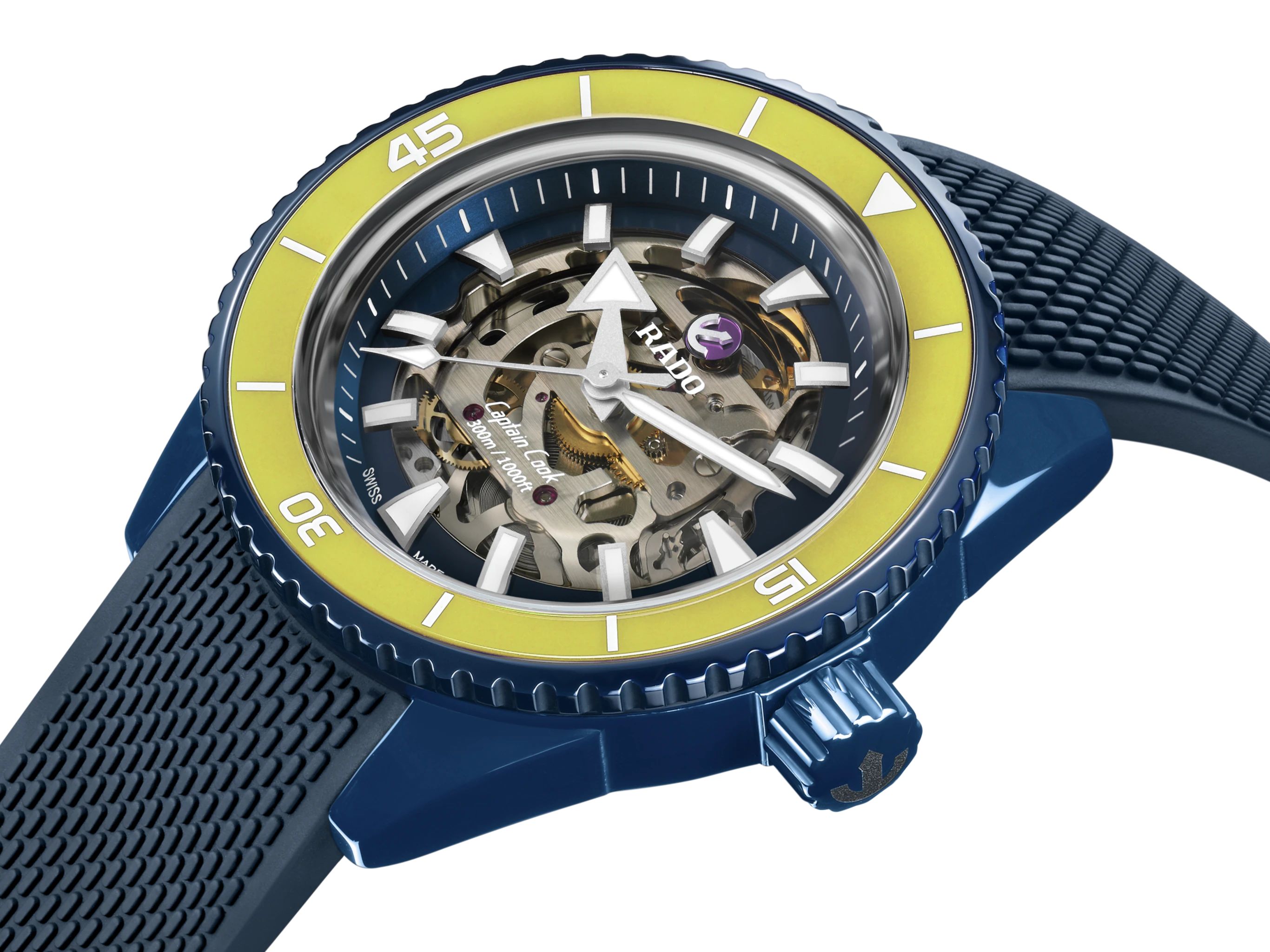 rado captain cook high-tech ceramic skeleton limited edition