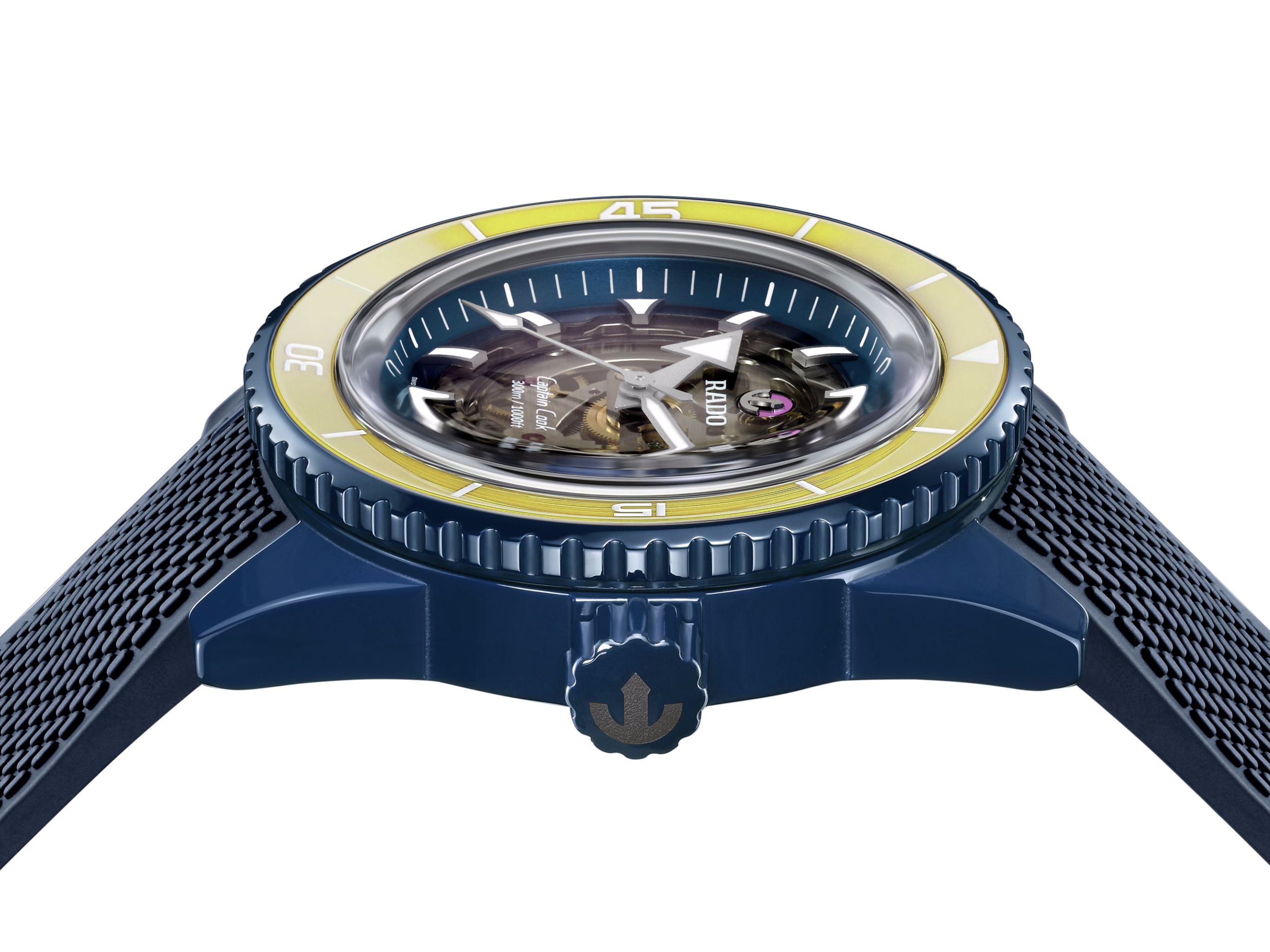 rado captain cook high-tech ceramic skeleton limited edition