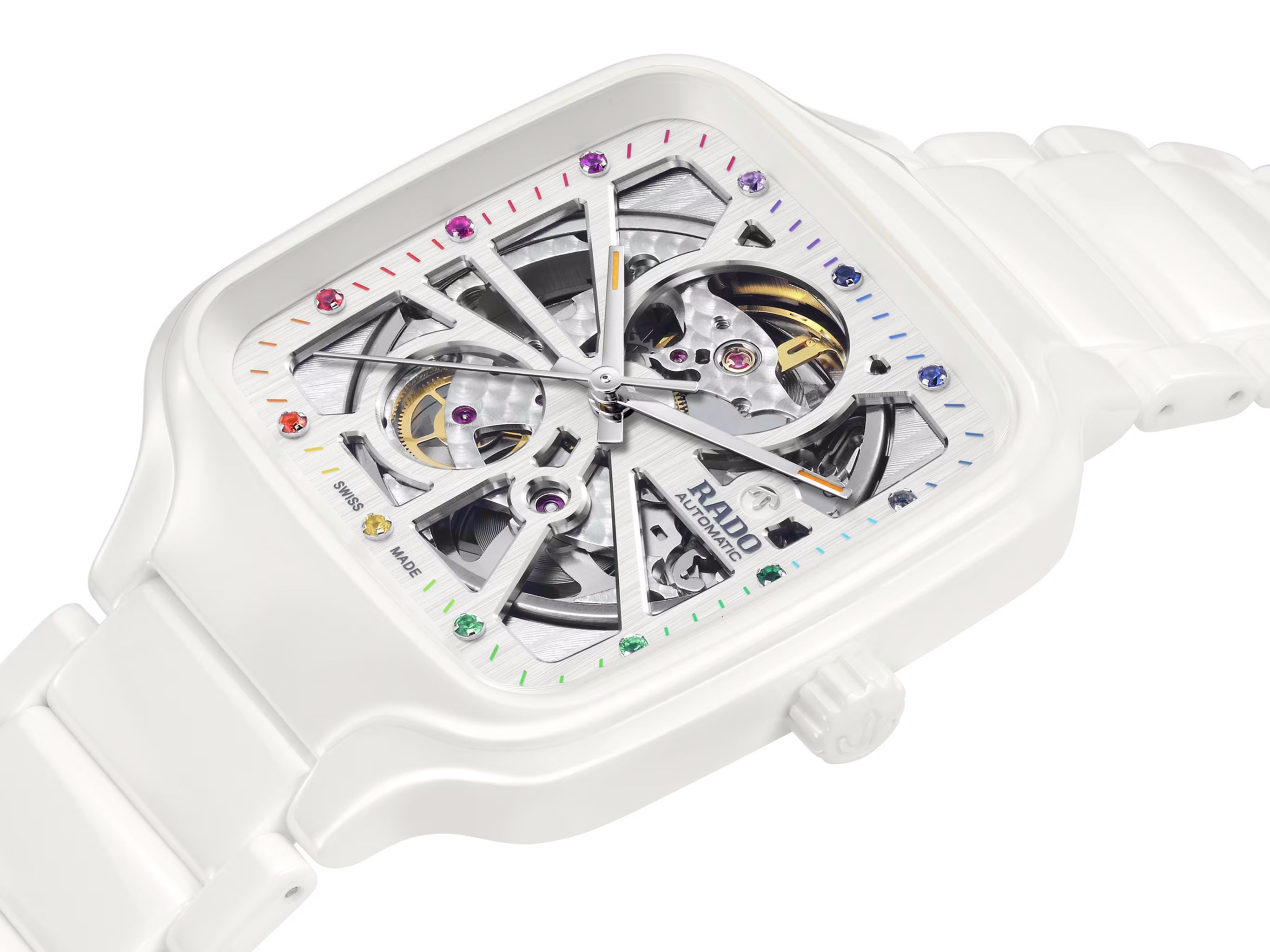 rado true square automatic open heart: 2