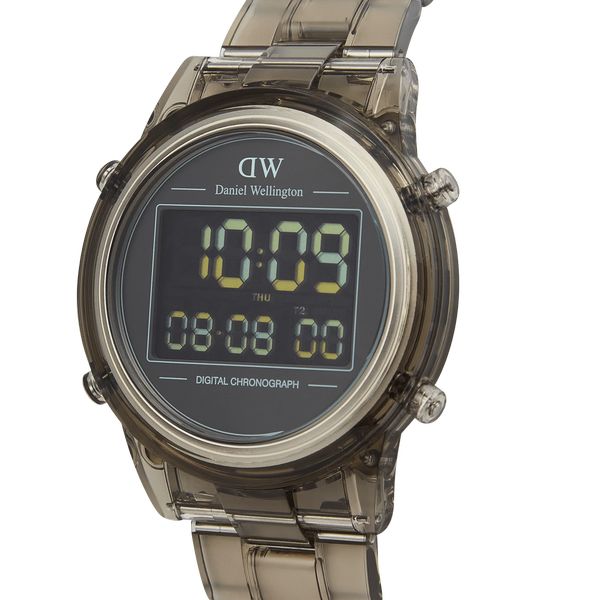 daniel wellington - retro digital light grey: 2