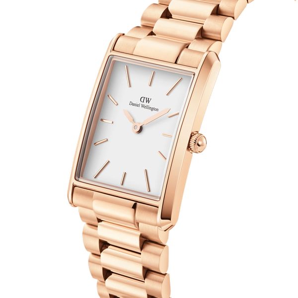 daniel wellington - bound 3-link rose gold