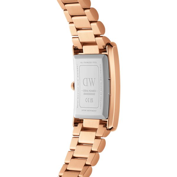 daniel wellington - bound 3-link rose gold