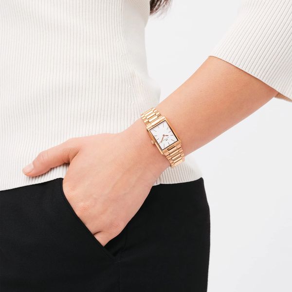 daniel wellington - bound 3-link rose gold
