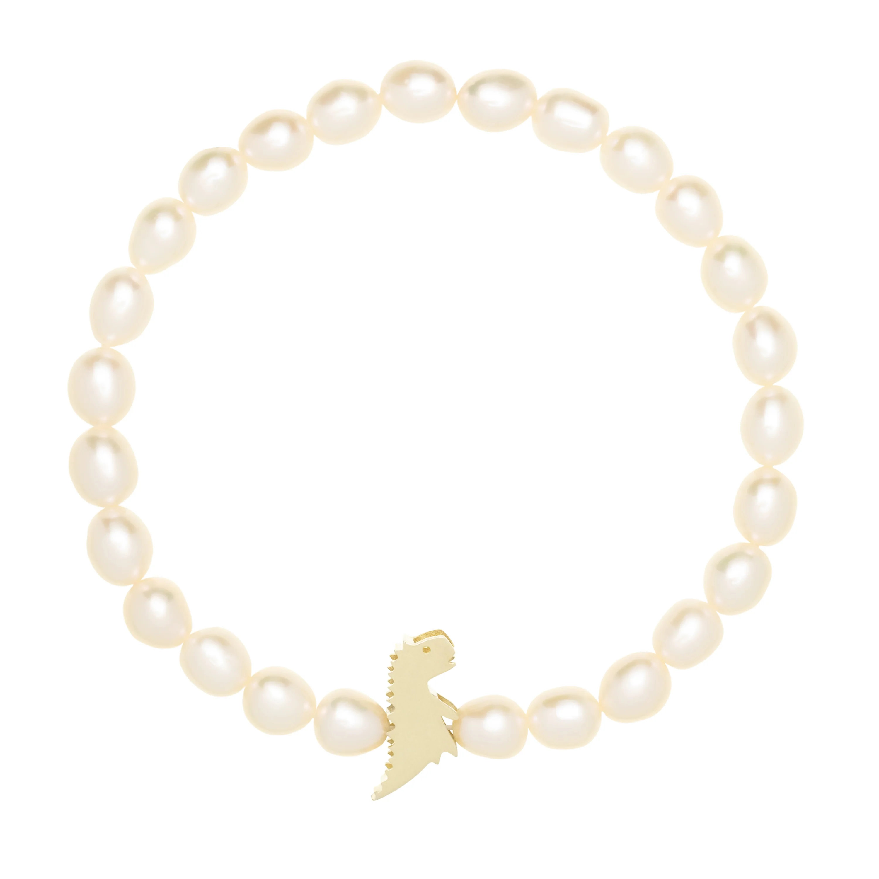 bracciale bold perla ovale dino