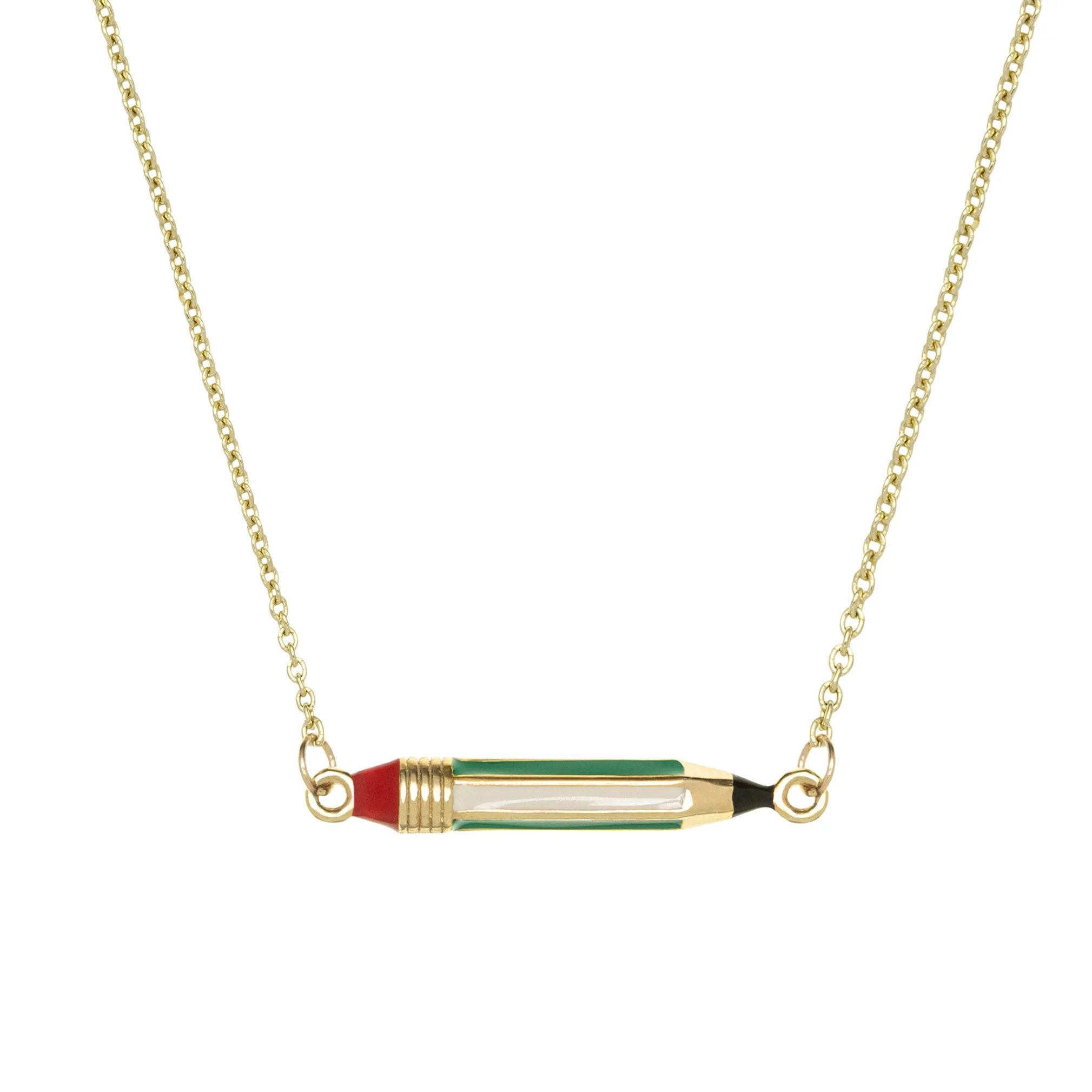 pencil collana