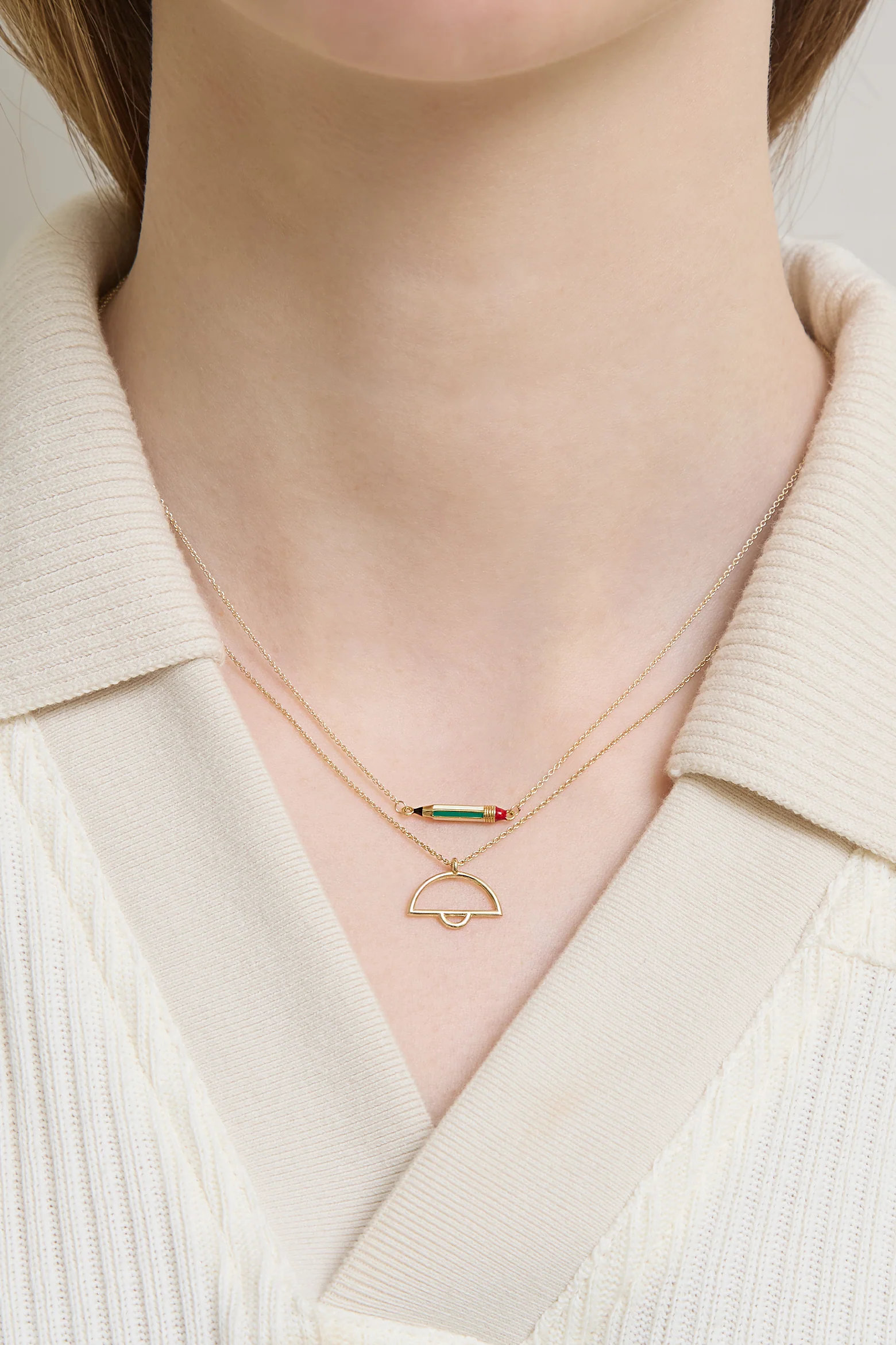 pencil collana