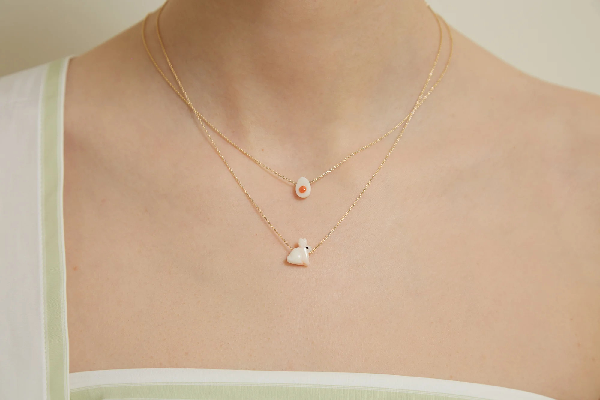 mini huevito collana