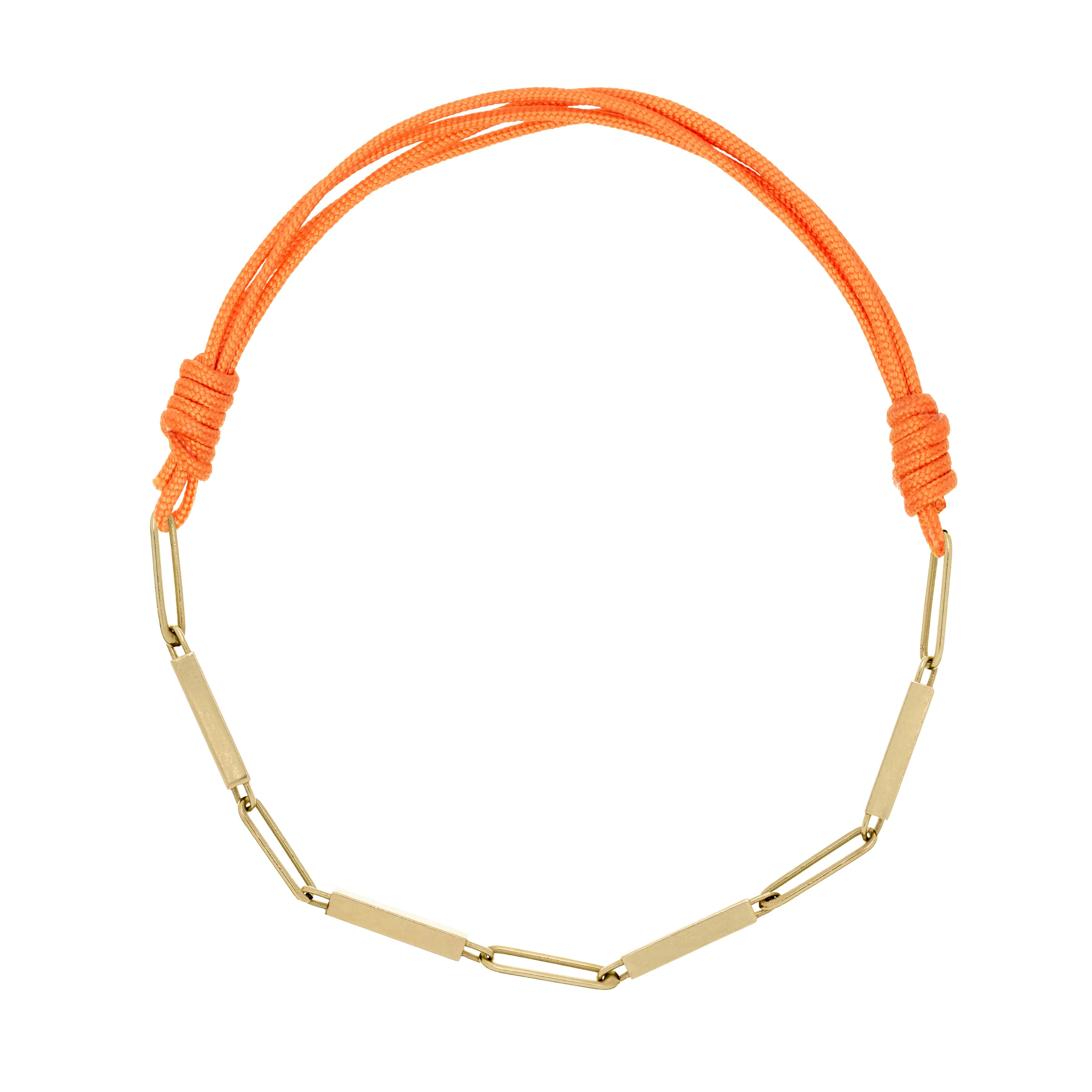 deco tubitos cordino bracciale