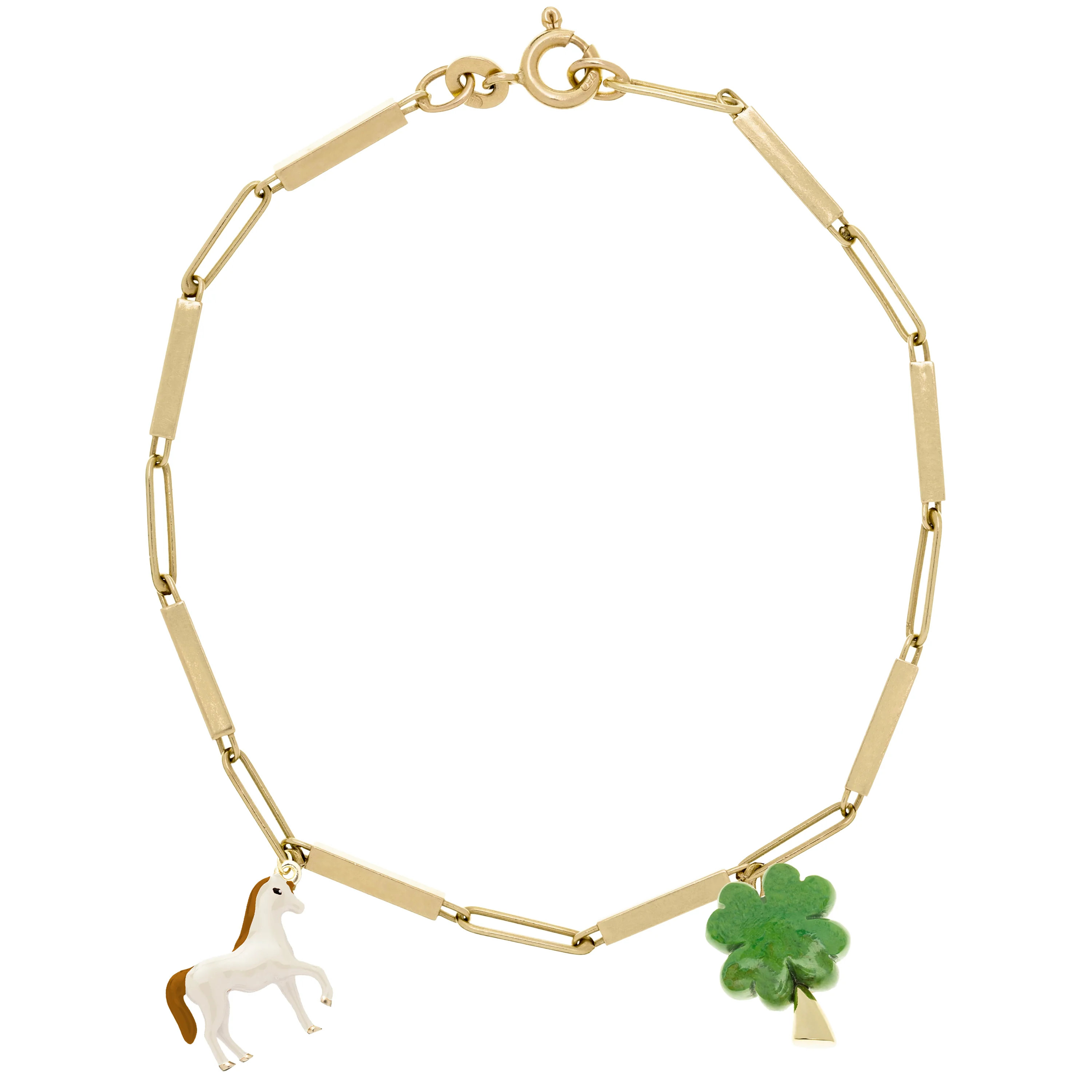 deco tubitos clover bracciale