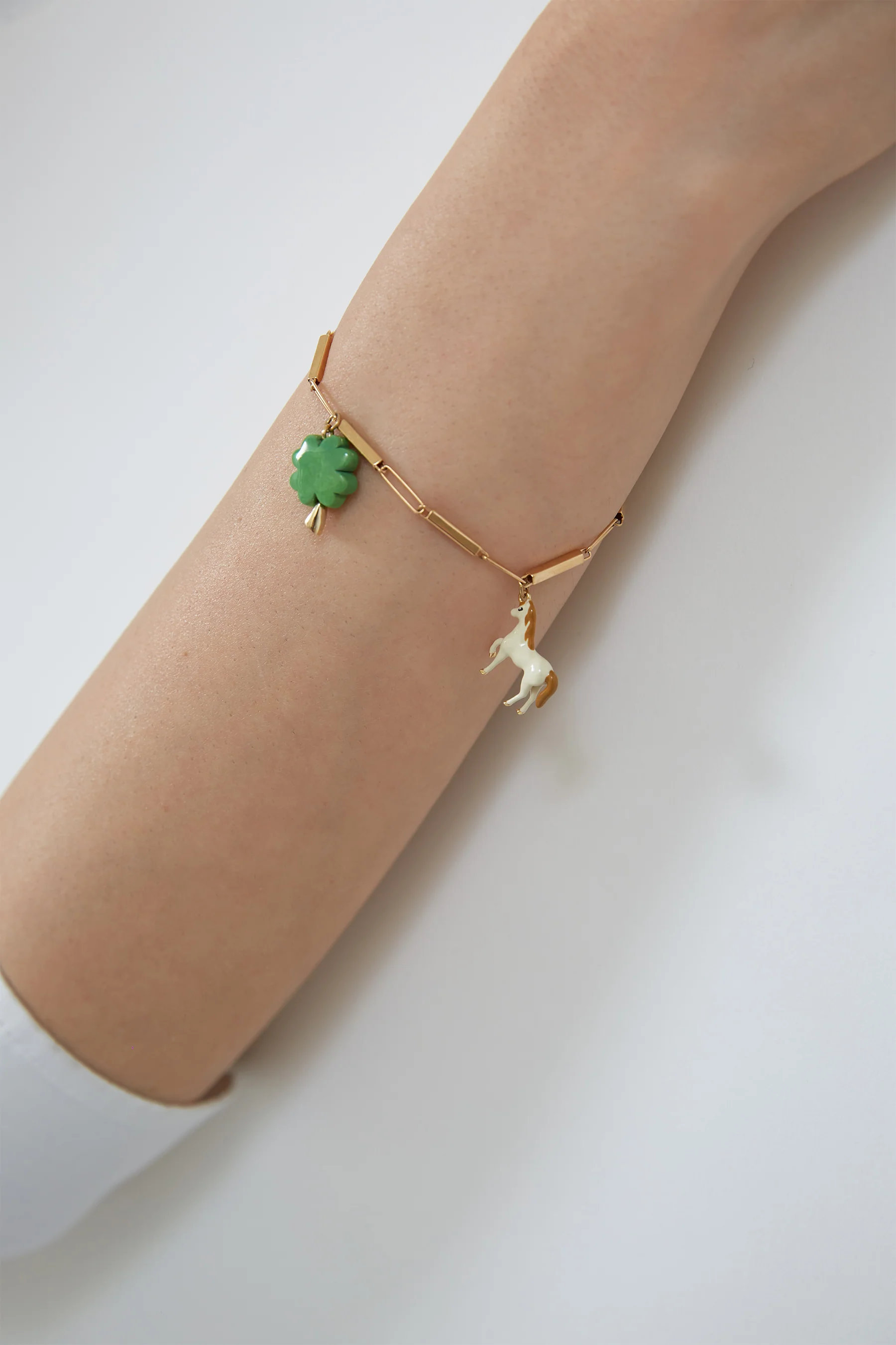 deco tubitos clover bracciale