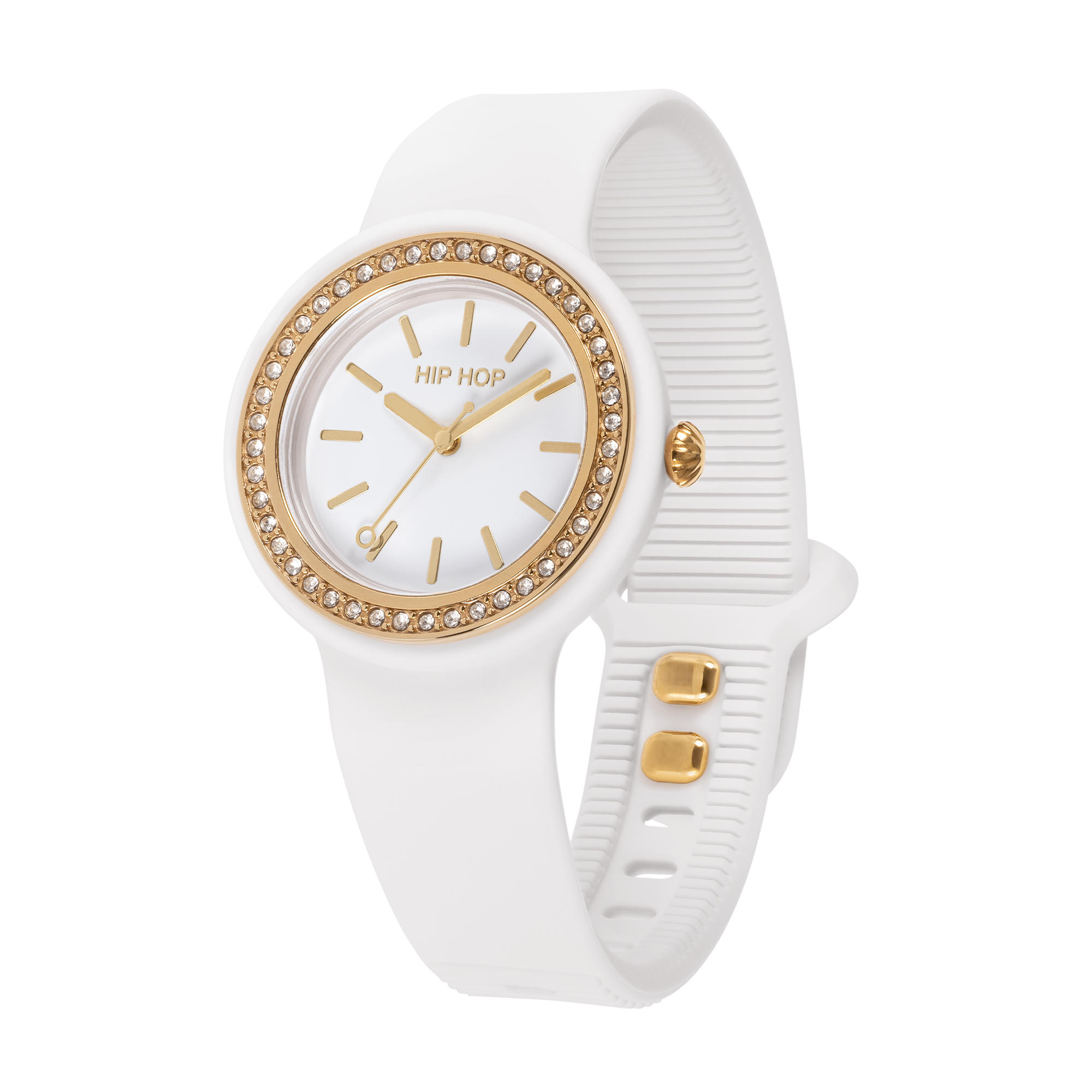 hero.dot bezel glam - crystal white