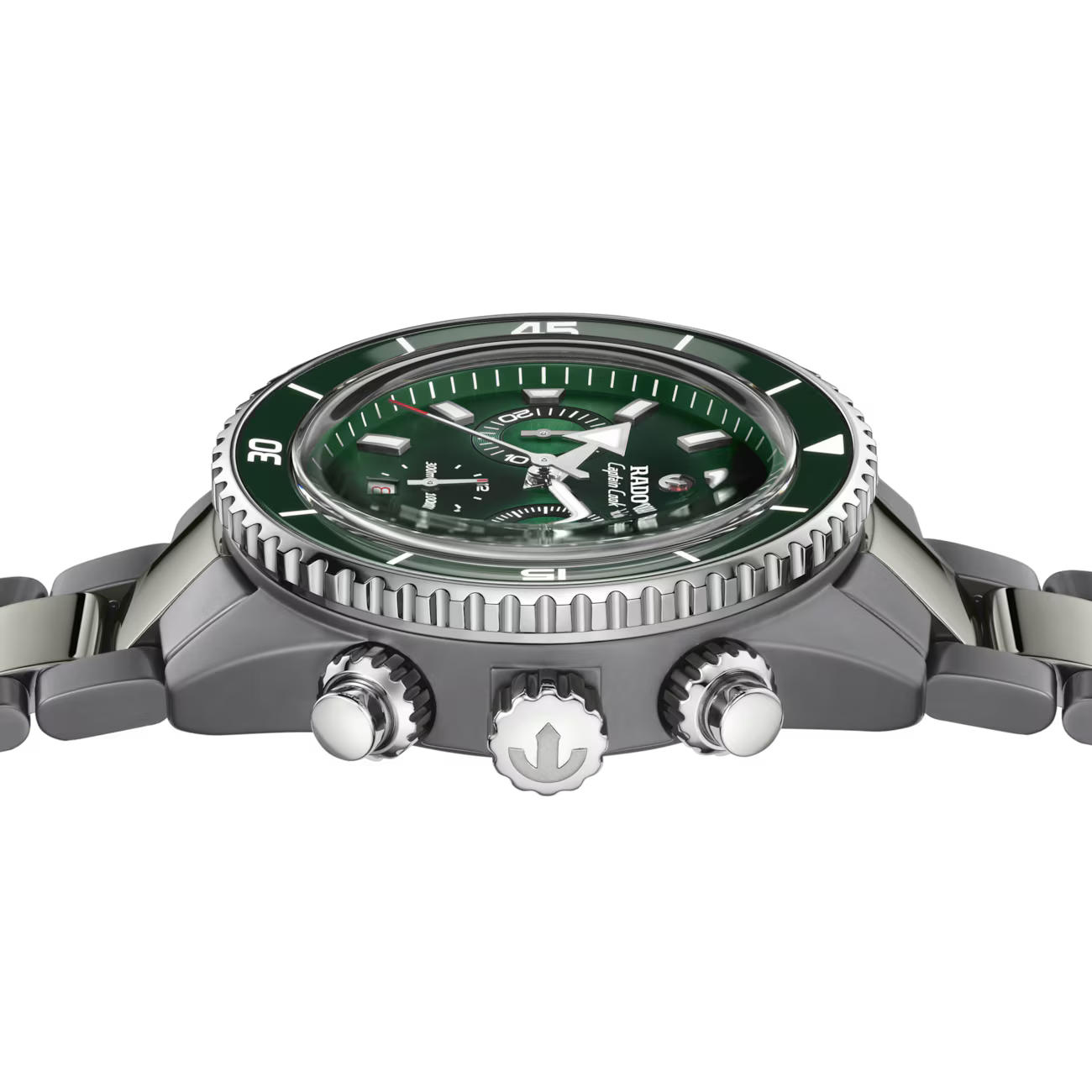 captain cook high-tech ceramic automatic chronograph