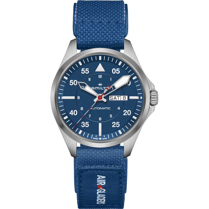 khaki aviation pilot day date auto - air-glaciers edition