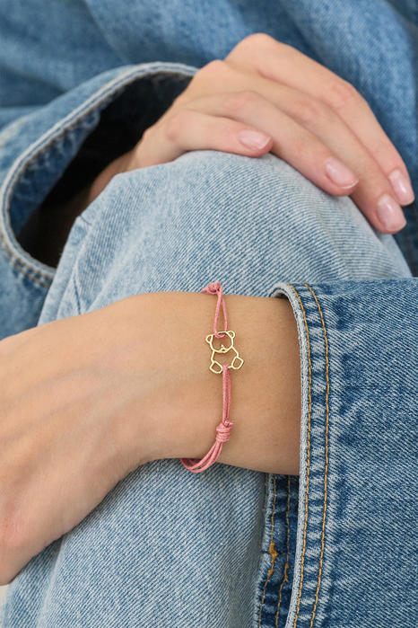 osito bracciale corda