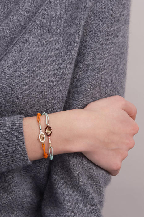 tennis menta bracciale corda